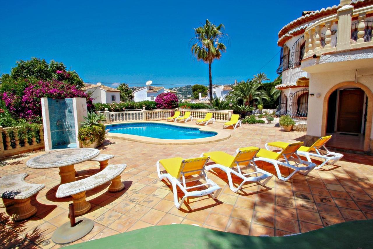 Rondel - Sea View Villa With Private Pool In Costa Blanca Moraira Buitenkant foto
